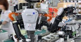 robot Nextaje fabricado en Japón es un cobot o robot colaborativo