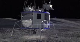 Astronautas y robots de Amazon a la Luna